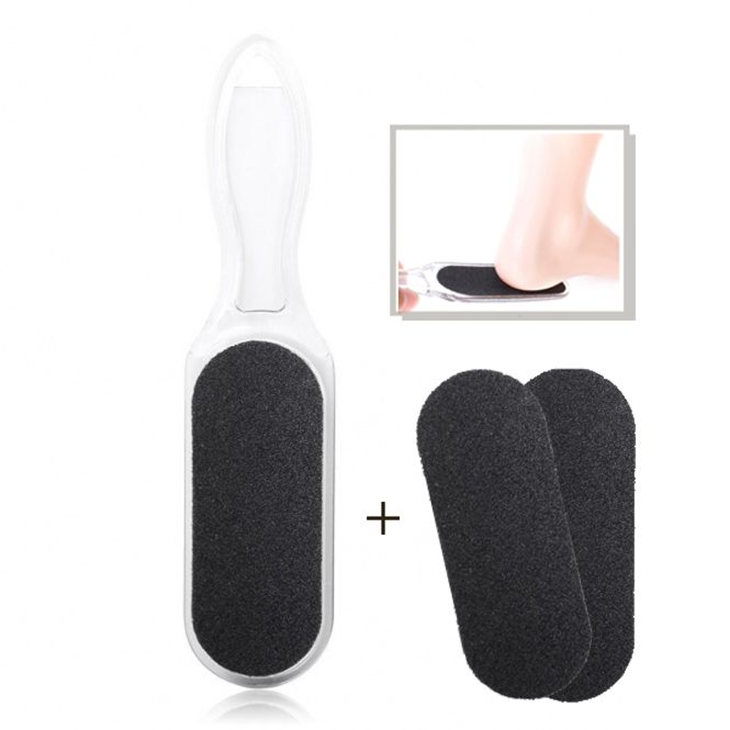 Hovedbilde ​​​Cosmo Nappa Klar Frostet Fotfil – 25cm inkl. ekstra ...