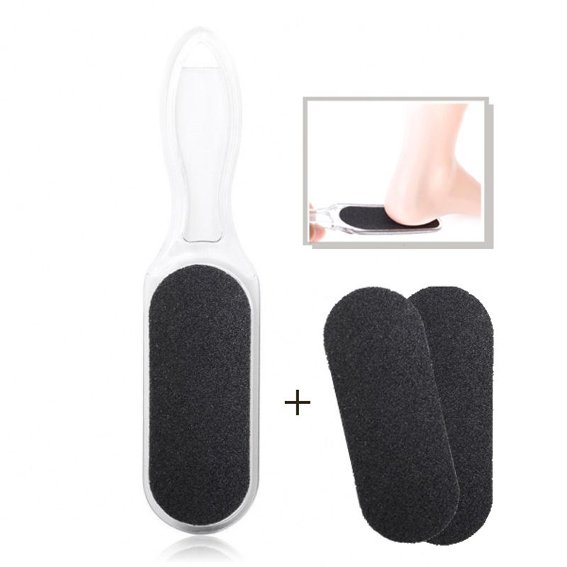 ​​​Cosmo Nappa Klar Frostet Fotfil – 25cm inkl. ekstra slipepapir