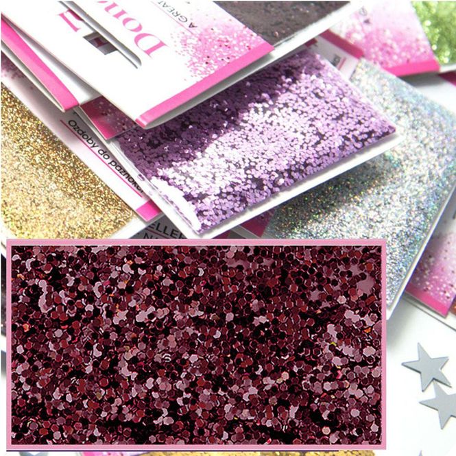 Hovedbilde Glitter - Burgunder (Kun 1 stk. pr. ordre)