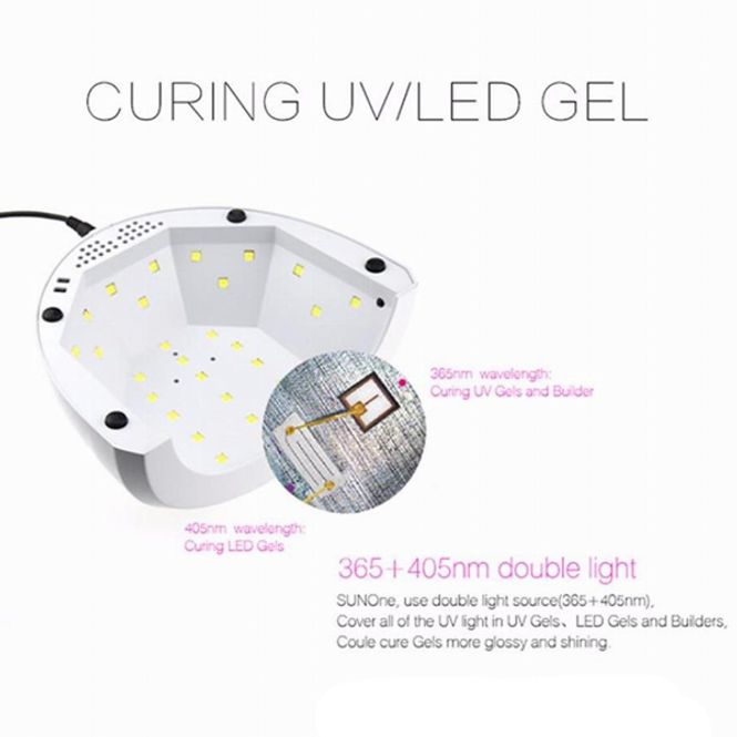 Hovedbilde SunONE UV LED-lampe 48W neglelampe  - UV-Gel, Gellack og LED
