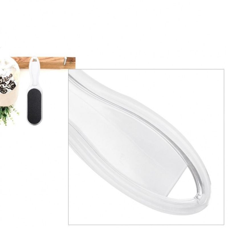 ​​​Cosmo Nappa Klar Frostet Fotfil – 25cm inkl. ekstra slipepapir