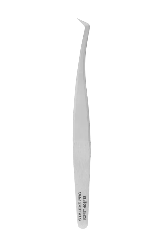 Profesjonelle øyenvippe pinsett Pro Expert 40 Type 12 (TE-40/12)