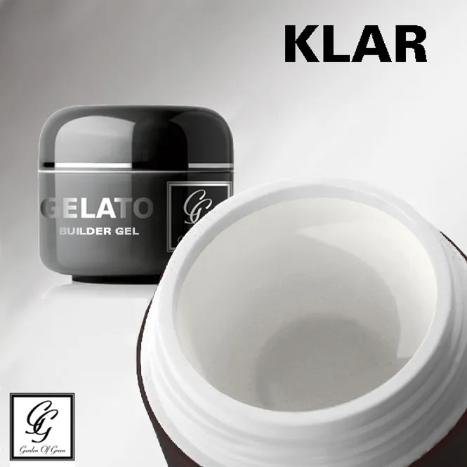 Hovedbilde UV Gel Klar (Clear) – Garden Of Green 15g/50g/100g