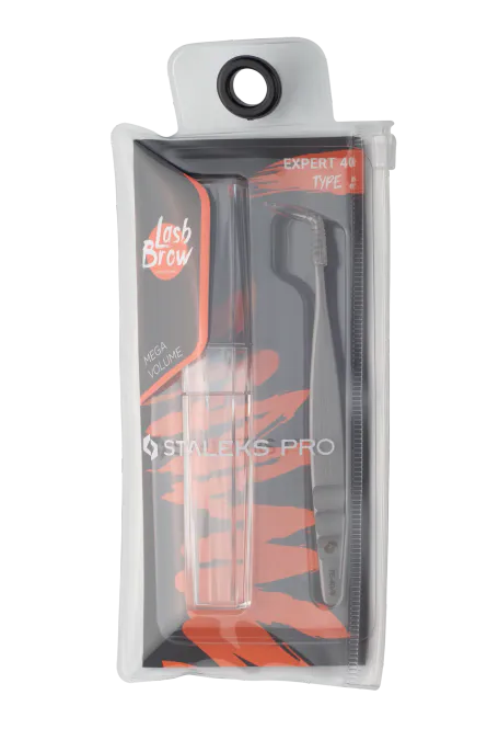 Hovedbilde Profesjonelle øyenvippe pinsett Pro Expert 40 Type 8 (TE-40/8)