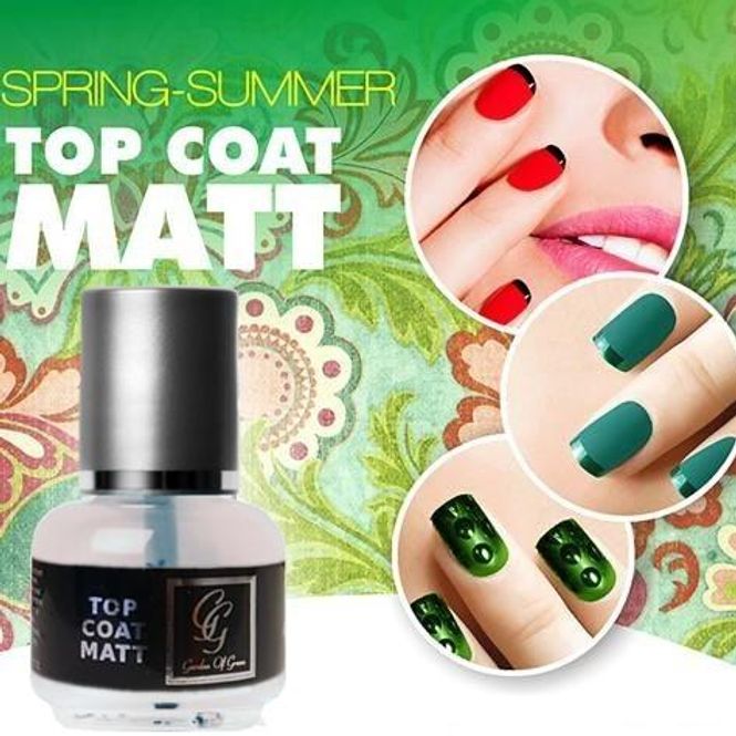 Hovedbilde Top Coat Matt - Garden Of Greeen (15ml)