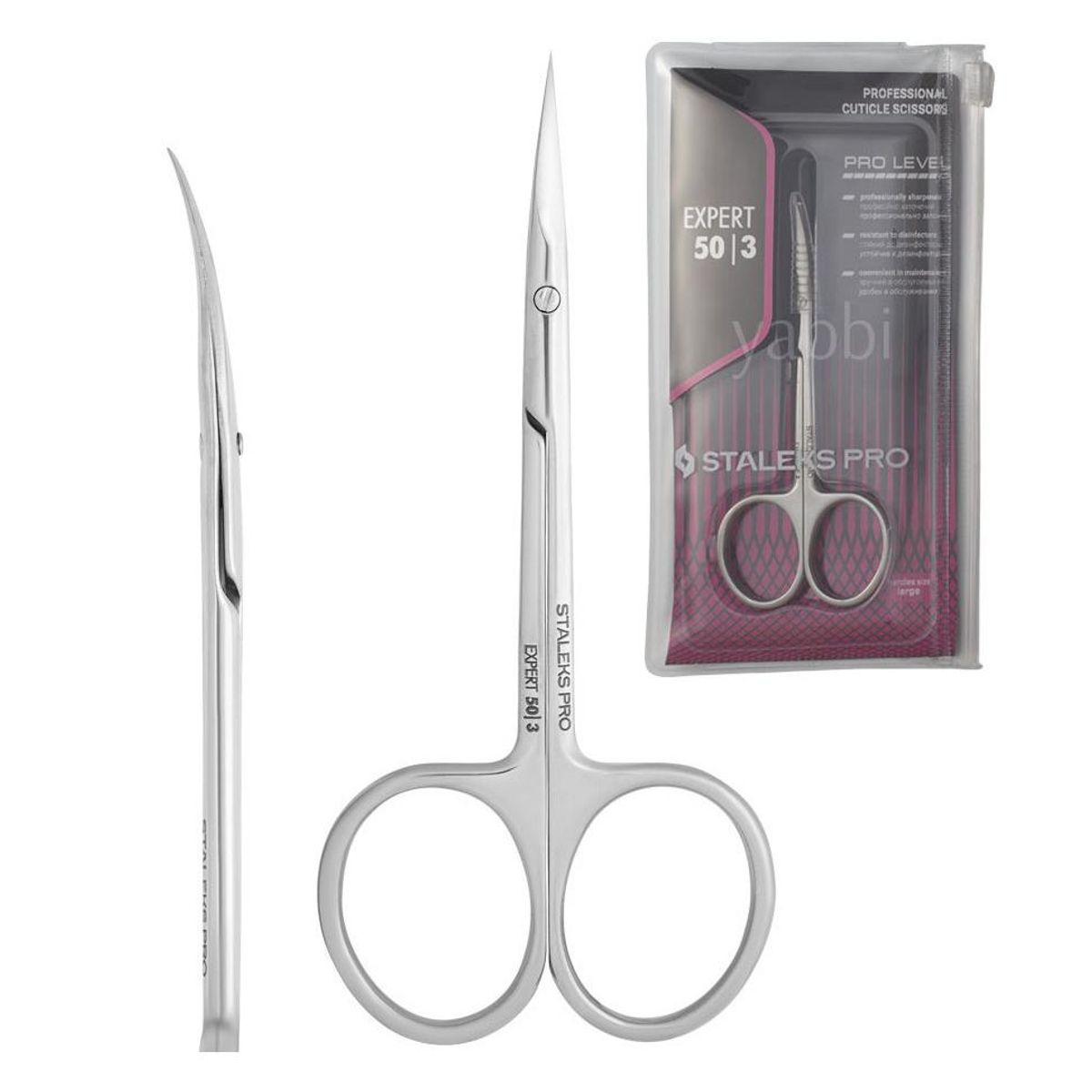 Neglebåndsaks EXPERT 50  Type 3 (Professional cuticle scissors SE-50/3)