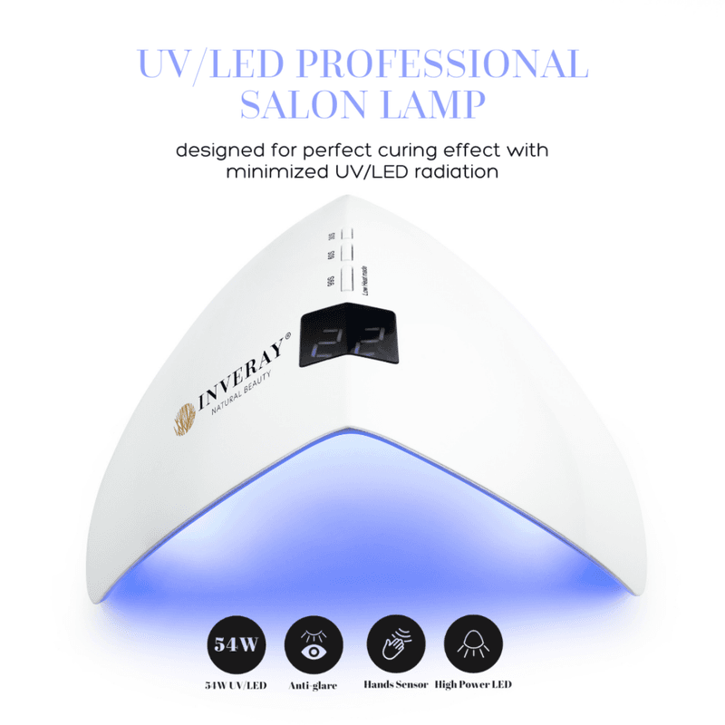 INVERAY UV/LED 54W Professional Salon Lamp