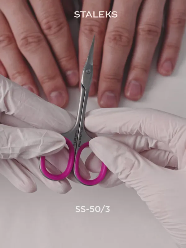 Neglebåndsaks Pro Smart 50 Type 3 (Professional cuticle scissors SS-50/3)