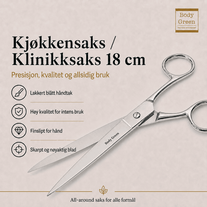 Hovedbilde Klinikksaks / Kjøkkensaks 18 cm. 