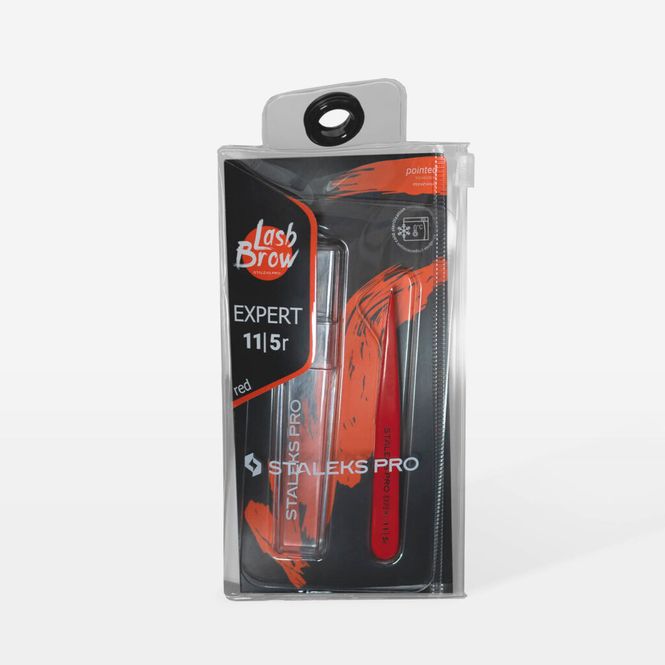 Hovedbilde Øyebryns pinsett Pro Expert 11 Type 5 - Spiss RØD