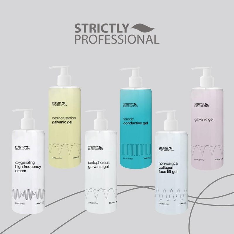 Hyaluronic Microcurrent Gel 500ml - Strictly Professional