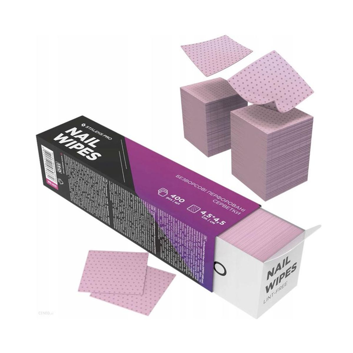 Staleks Perforated Lint-Free Wipes EXPERT 400 stk. (WE-400)
