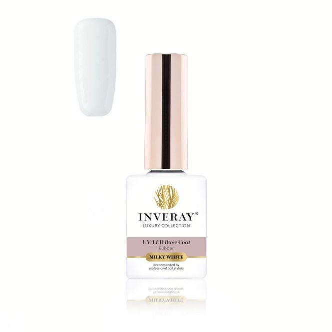 Hovedbilde UV/LED Base Coat Rubber MILKY WHITE