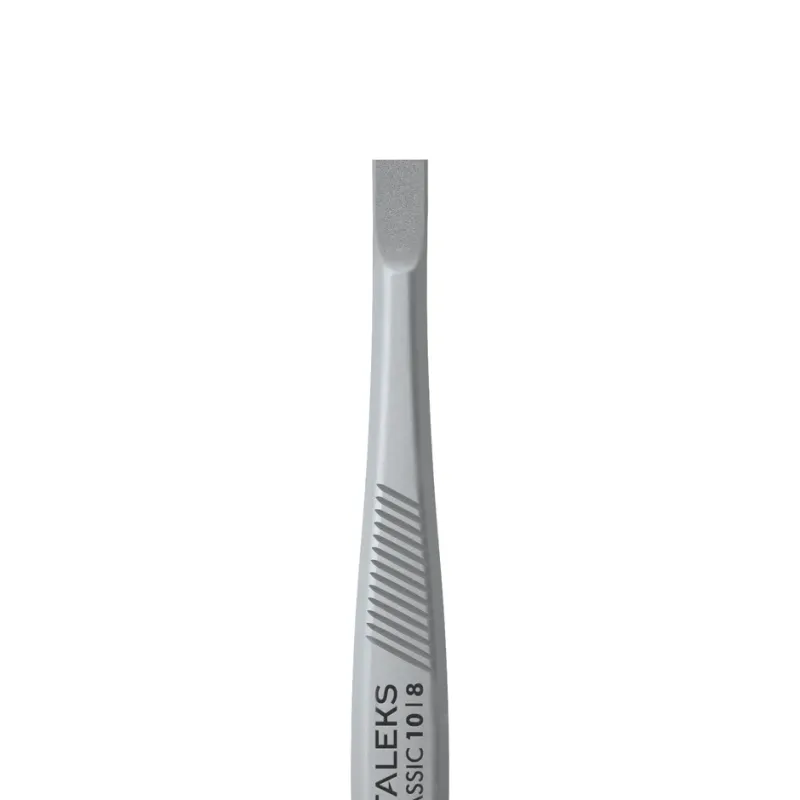 Øyebryns pinsett  Classic 10 Type 8 - Bred rett