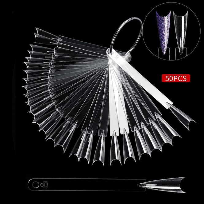 Hovedbilde Color Chart - Fargepalett på Ring, 50 stk Stiletto