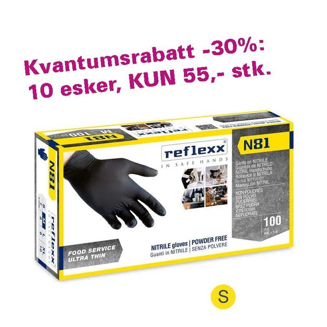Hovedbilde Nitrilhansker 