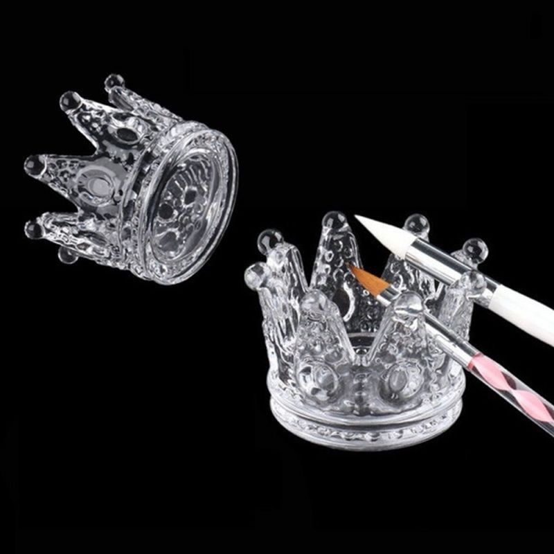 Blandeskål i Glass - Kroneformet