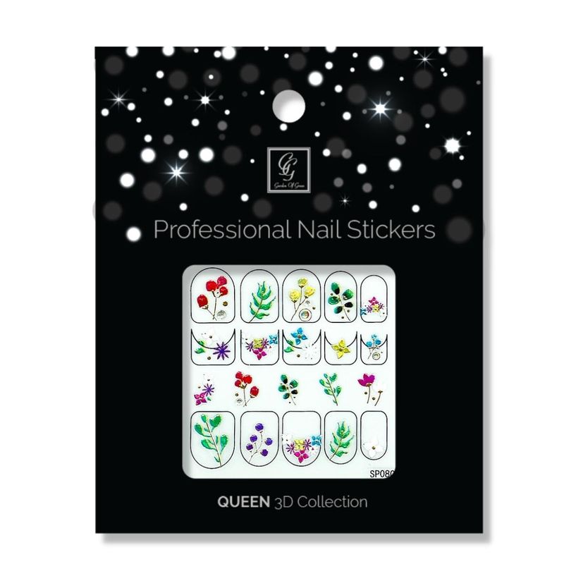 Nail Stickers – Flower Queen Collection