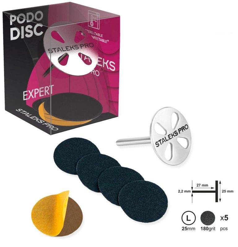 Startsett Pododisc inkl. 5stk. slipeskiver (Velg størrels)