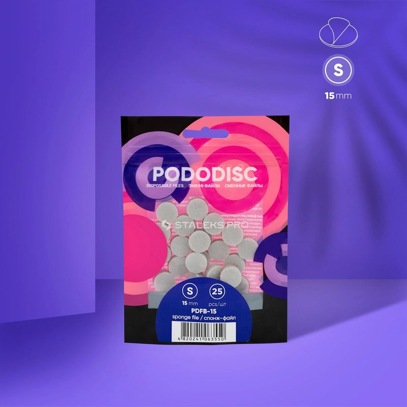 Slipe Svamp Pododisc Pro - 25stk. (Velg størrelse)