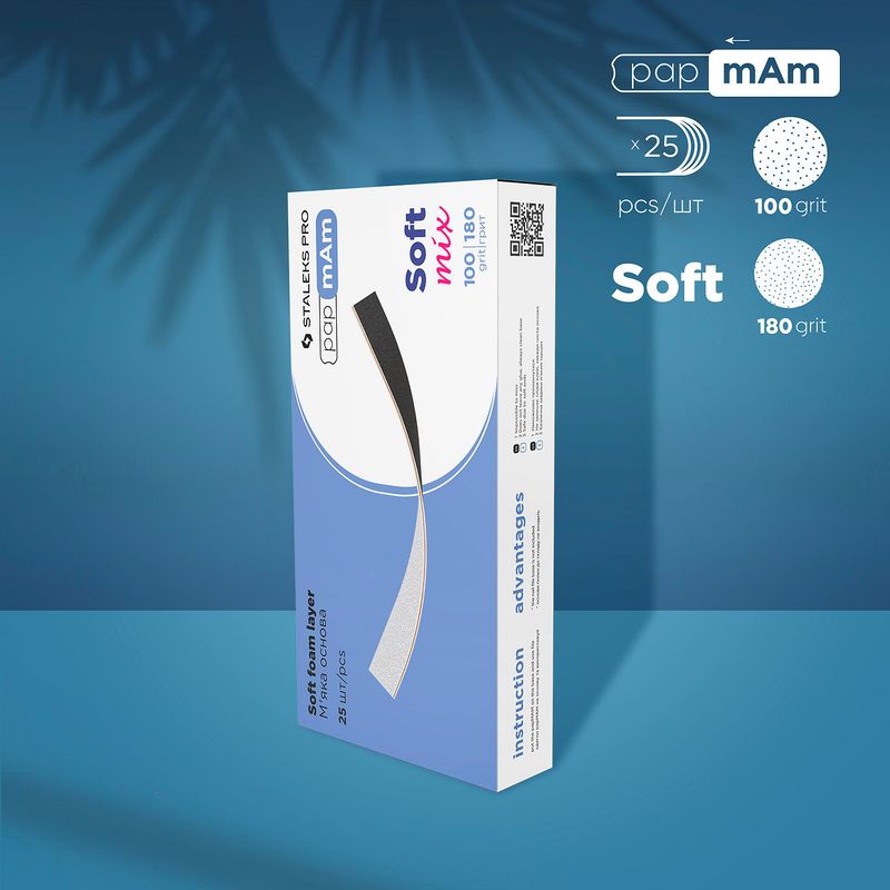Staleks Pro Expert PapmAm Neglefil Mix 25 stk - Velg korning
