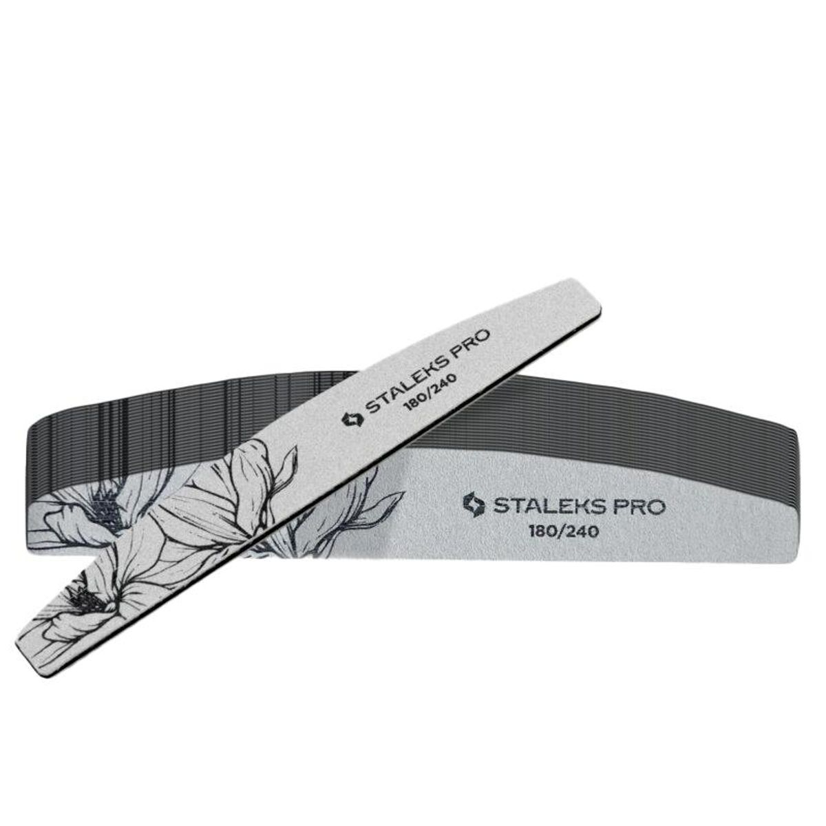 STALEKS EXPERT Halvmåne Neglefil 180/240 grit (25 stk)